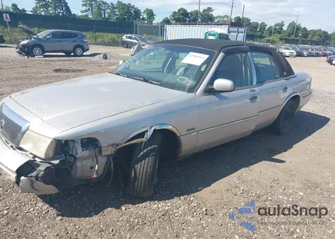 2005 Mercury Grand Marquis из США, поврежденный, VIN 2MEFM75W55X610861